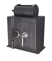 Caja con tómbola rotary