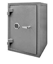 Caja fuerte de una puerta