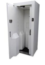 Puerta esclusa unipersonal